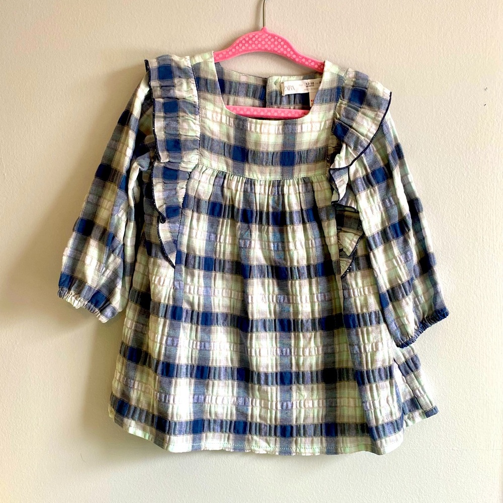 EUC Zara Baby Girl Long Sleeved Dress